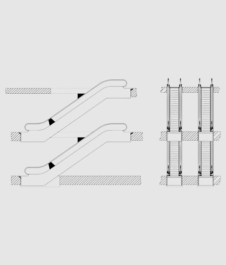 EEMAR - Configurations d'escalateurs